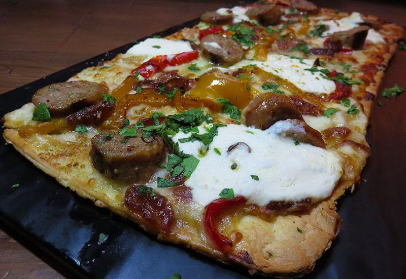 "Flatbread" is code for "Goodness knows I don't want to be seen eating pizza, so I'm going to call it 'flatbread.'" That rationalization notwithstanding, don't miss the flatbreads at James King & Company's Blackwall Hitch by the Boardwalk in Rehoboth. BOB YESBEK PHOTOS
